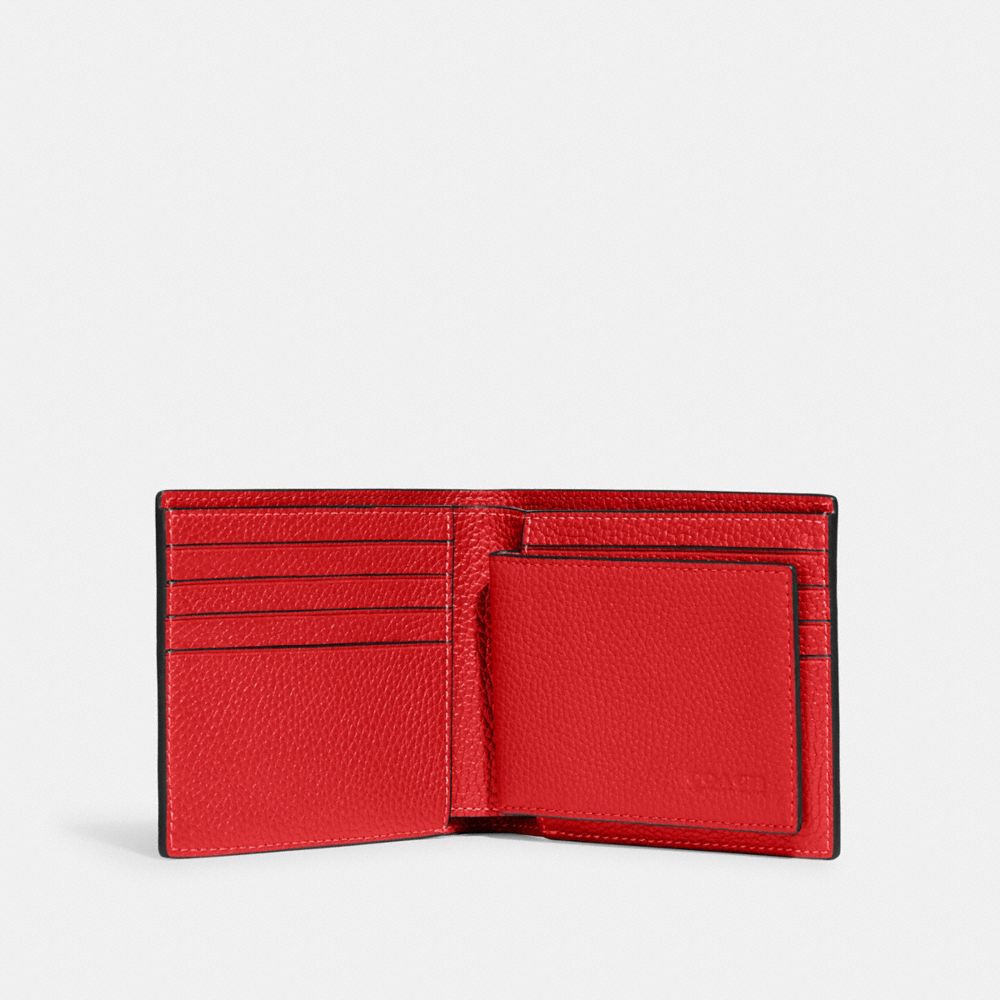 COACH®,3 In 1 Wallet,,Inside View,Top View