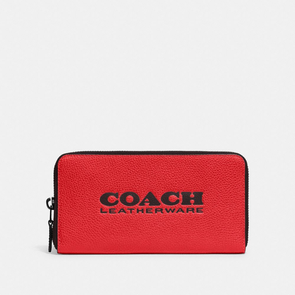 超爆安 F10846 COACH×スペースアコーディオン長財布 純正/新品 小物