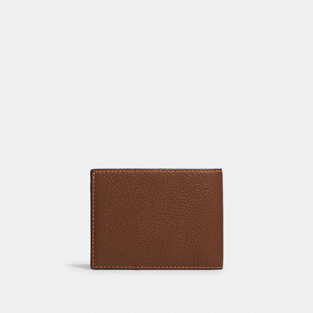 COACH®,Slim Billfold Wallet,,Back View