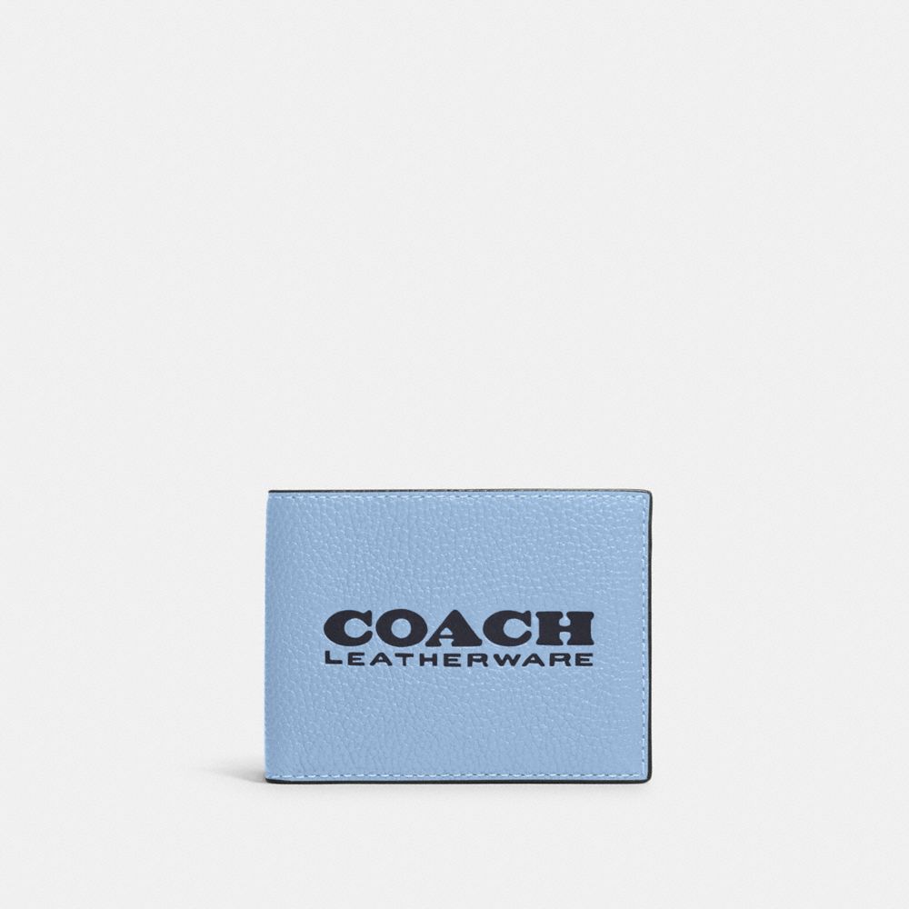 COACH Slim Leather Bifold Wallet