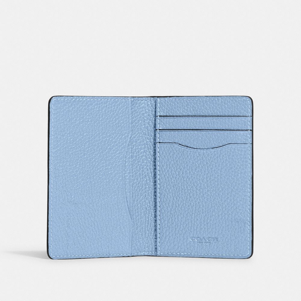 Willow Light Blue Coin and Card Holder