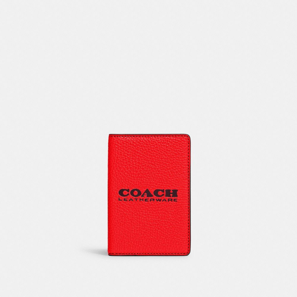 COACH®,Card Wallet,,Front View