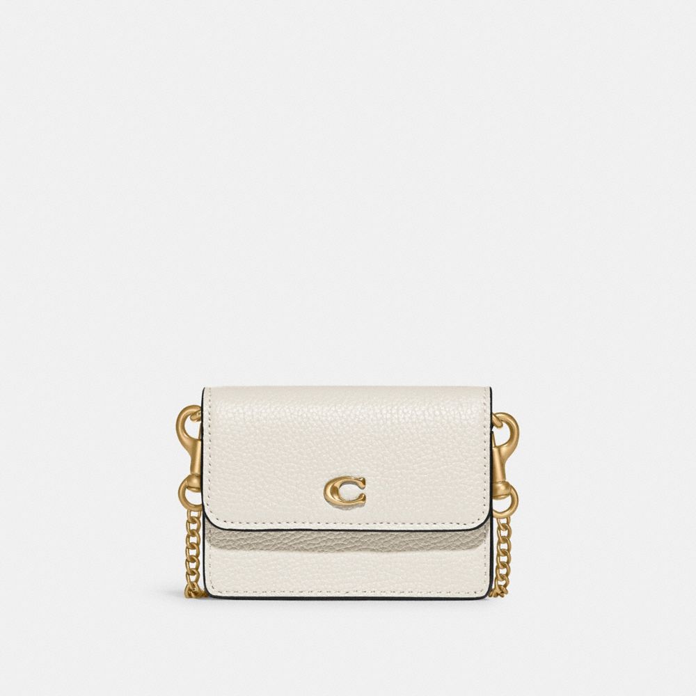 Leather crossbody bag Coach White in Leather - 35458824