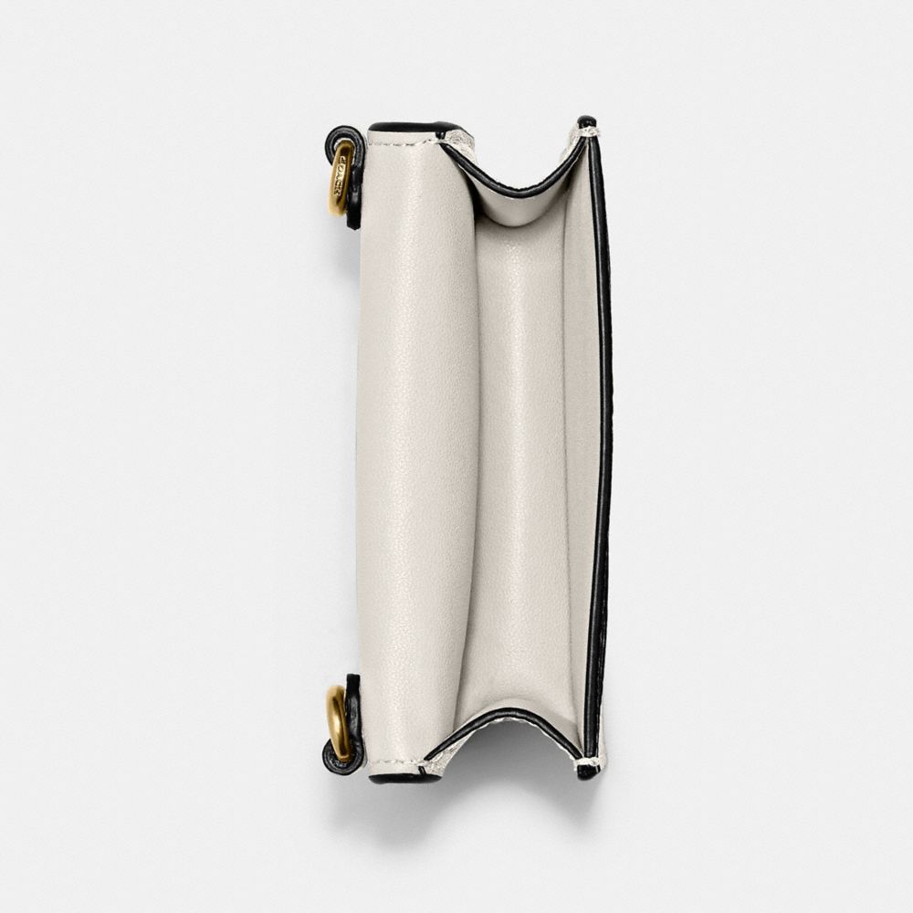 COACH®,Half Flap Card Case,,Inside View,Top View