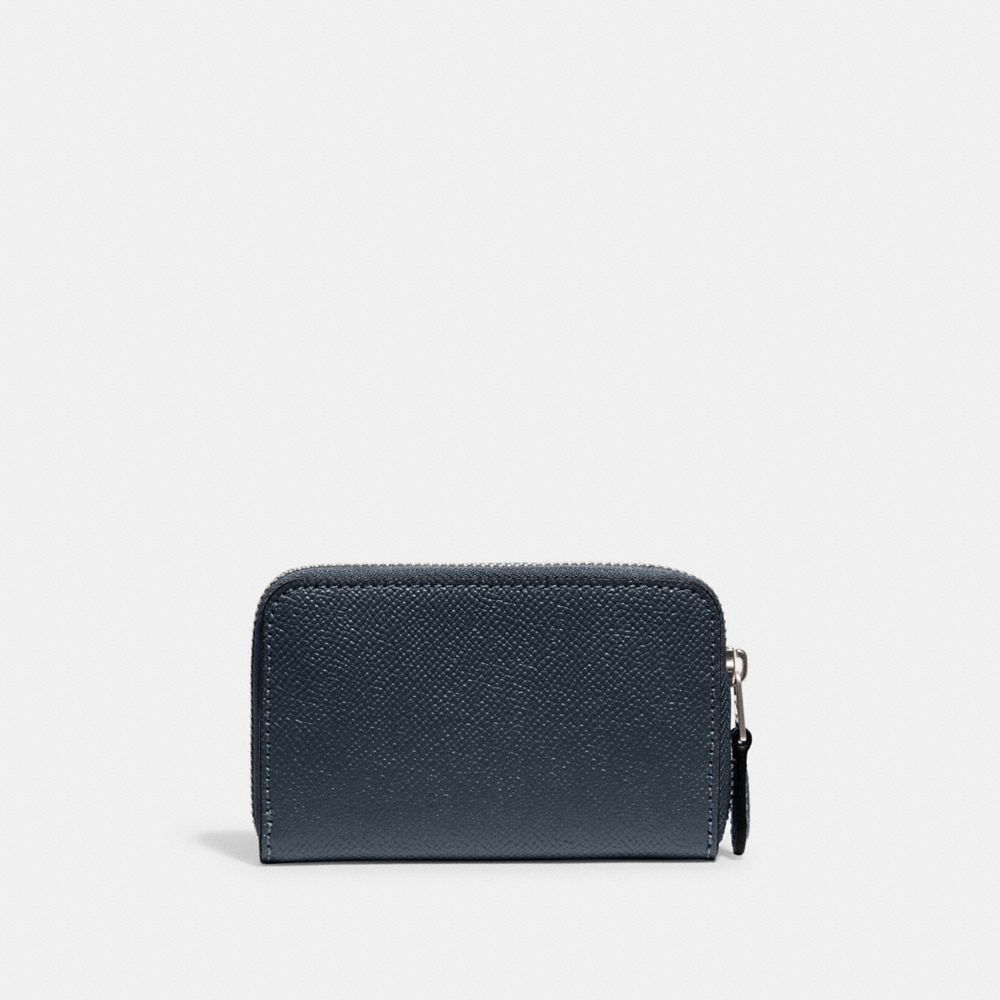 COACH®,Small Zip Around Card Case,,Back View