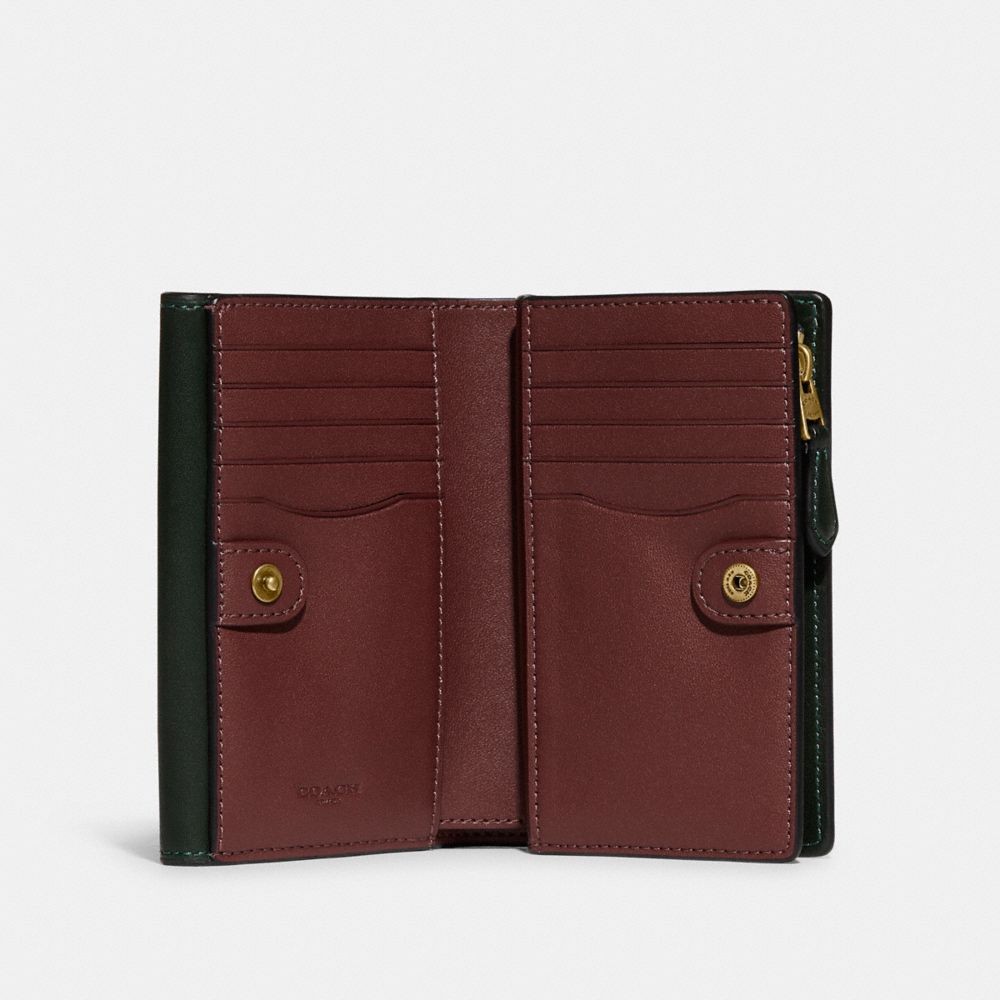 COACH®,Studio Medium Wallet,,Inside View,Top View