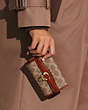COACH®,ストゥディオ ミディアム ウォレット シグネチャー キャンバス,ミニ財布(二つ/三つ折り),