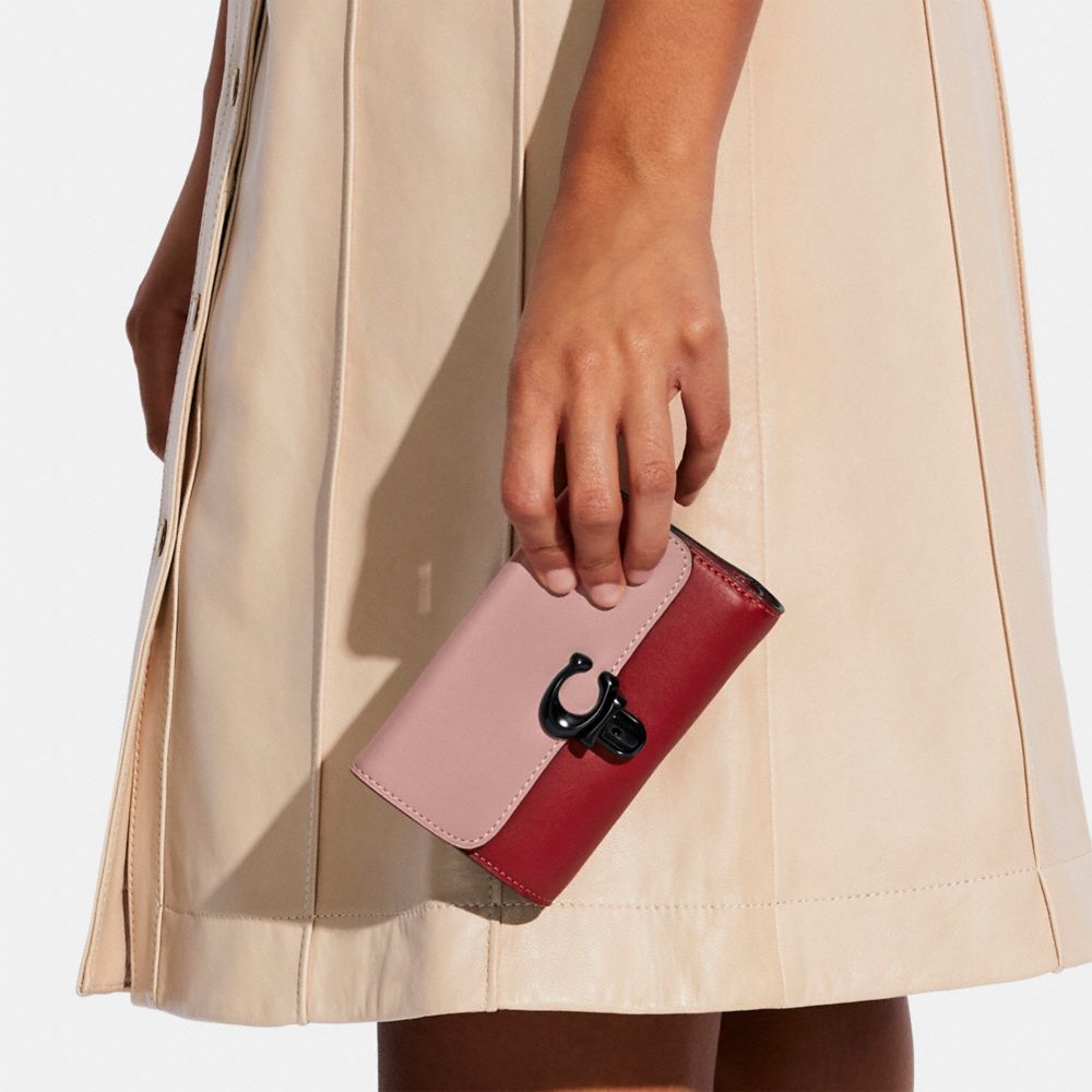 Portefeuille Studio Moyen En Colorblock