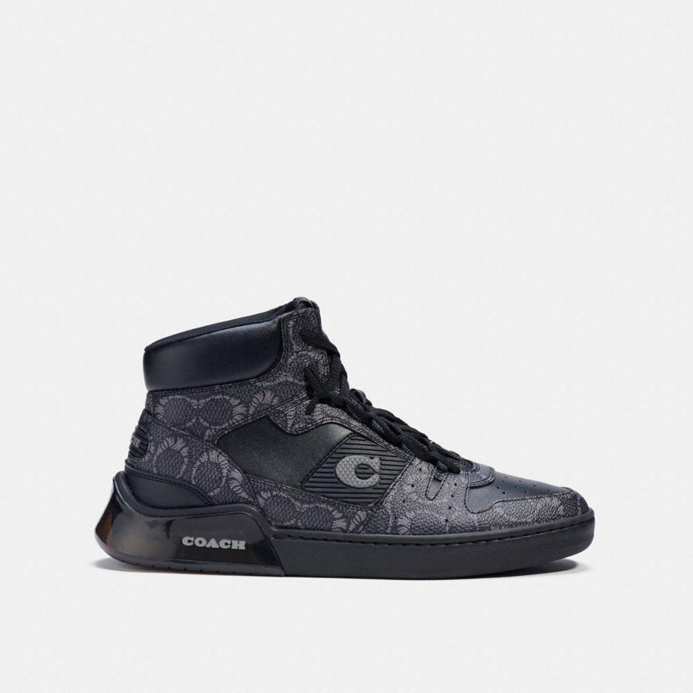 Coach X Michael B. Jordan Citysole High Top Sneaker In Mummified Signature  Canvas