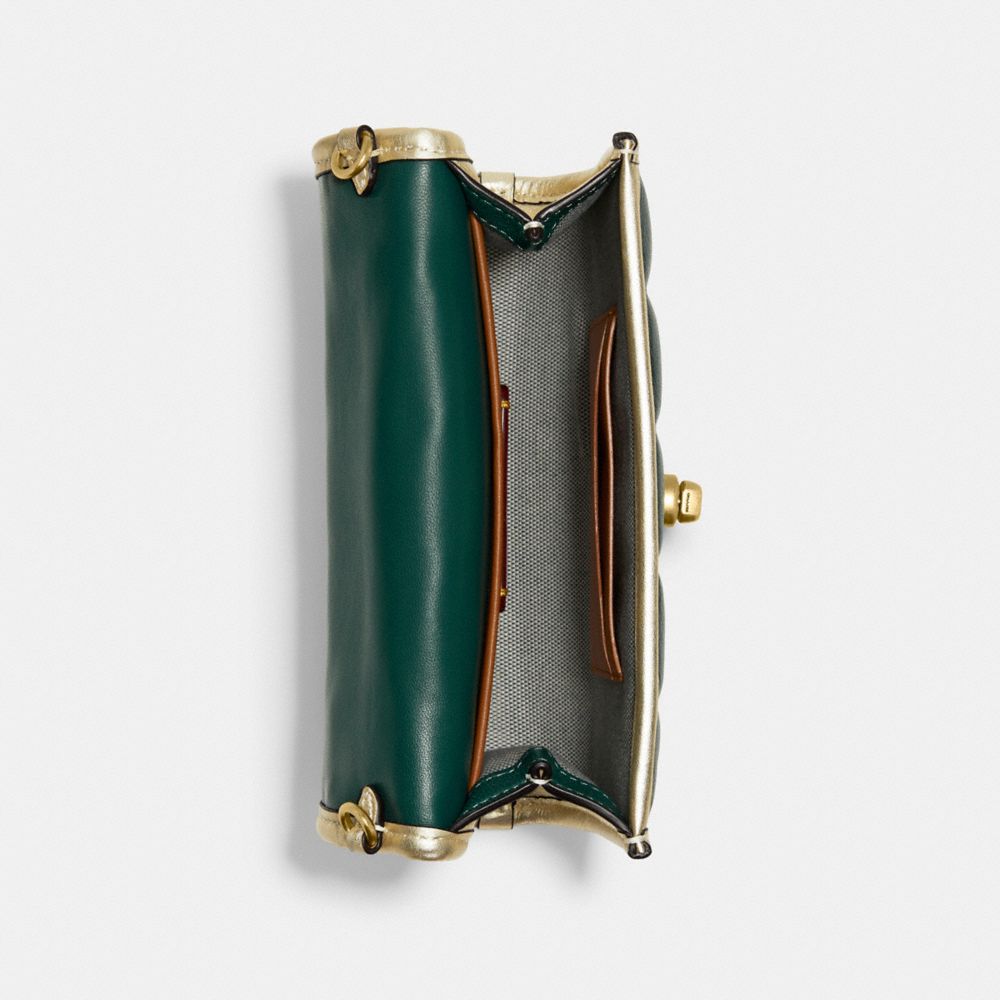 Kip Turnlock Crossbody With Colorblock Quilting