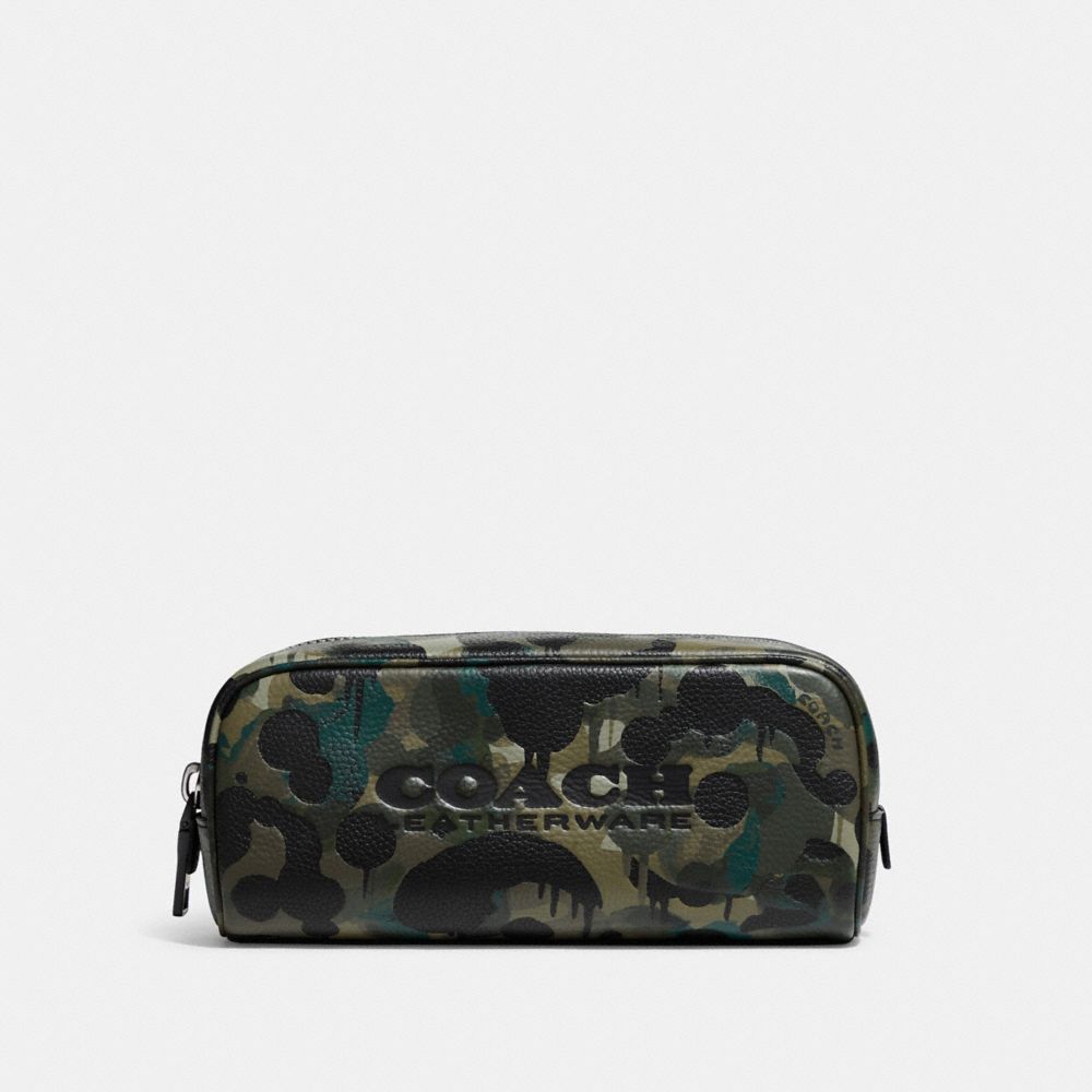 Coach camo pouch sale