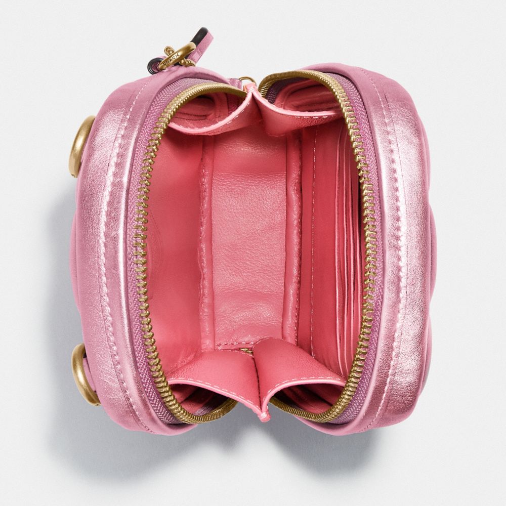 Tall Camera Bag With Quilting