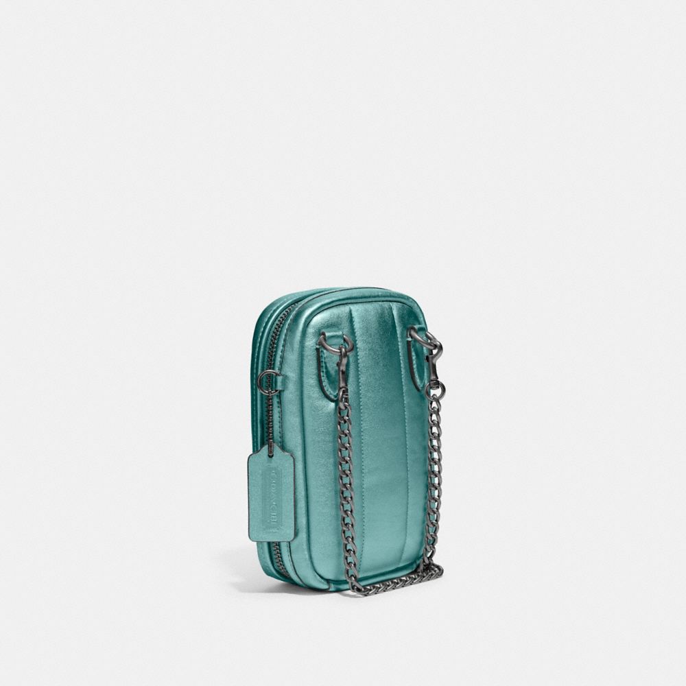 Coach camera bag green hot sale