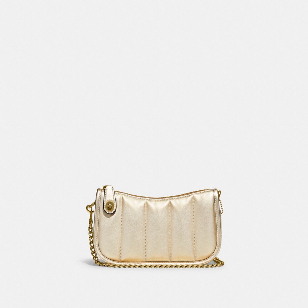 COACH®,Swinger Bag 20 With Quilting,,Front View