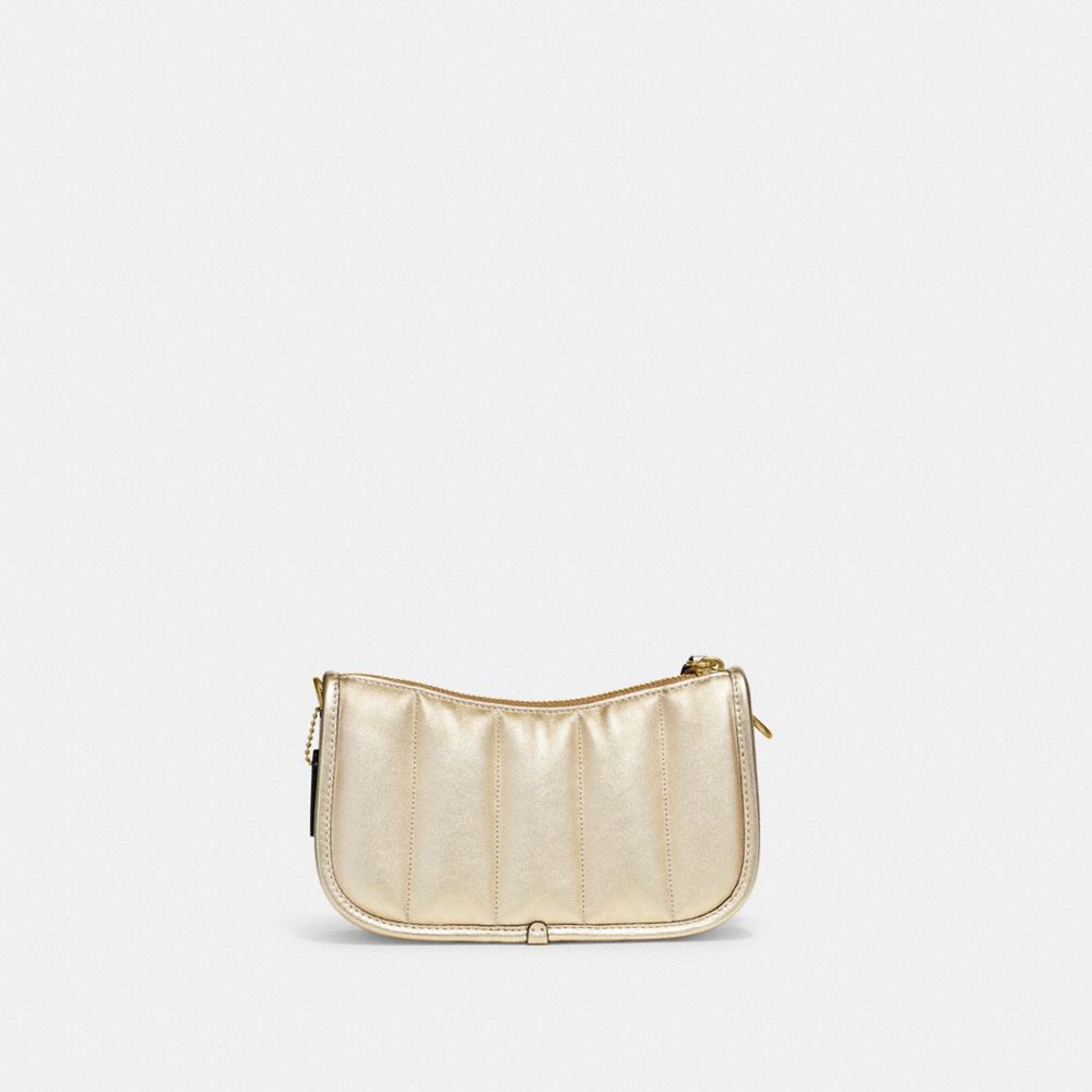 COACH®,Swinger Bag 20 With Quilting,,Back View