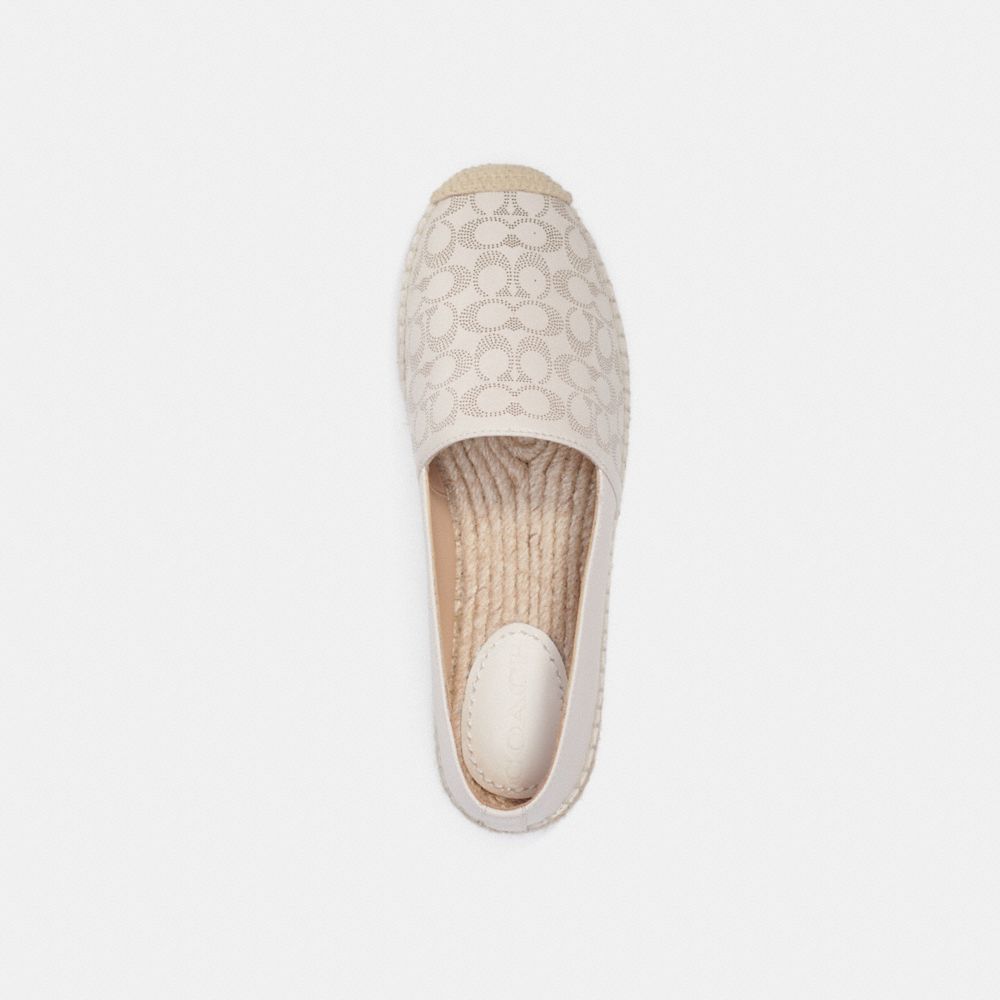 COACH®,Carley Espadrille,,Inside View,Top View