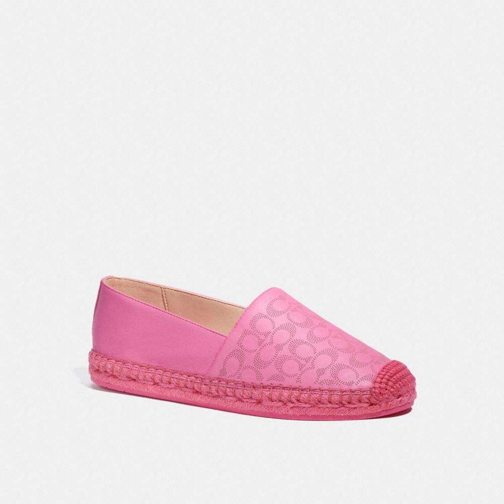 COACH®,CARLEY ESPADRILLE,Petunia,Front View