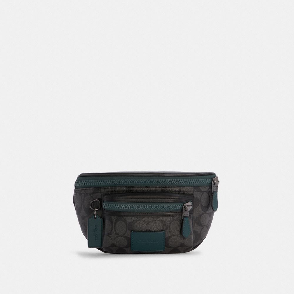 Coach terrain belt discount bag in signature canvas