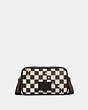Carrier Phone Crossbody With Checker Print