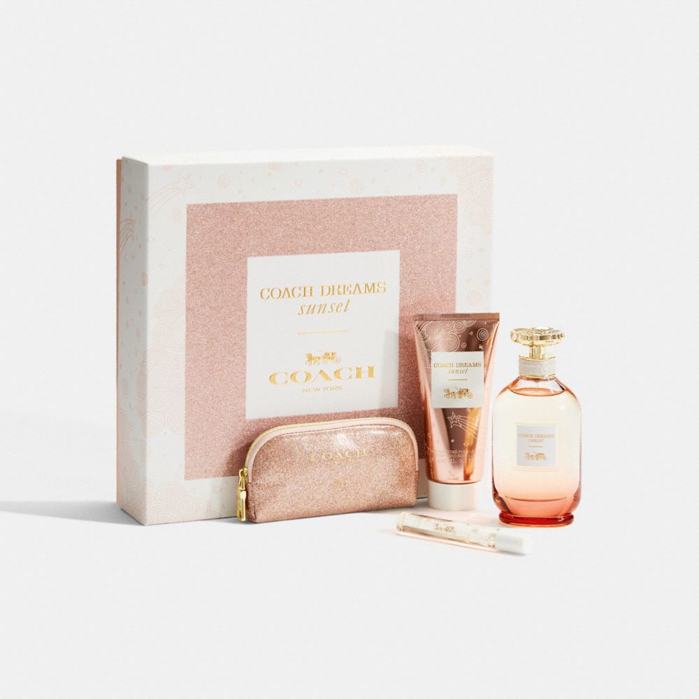 COACH Sunset Eau De Parfum 4 Piece Gift Set