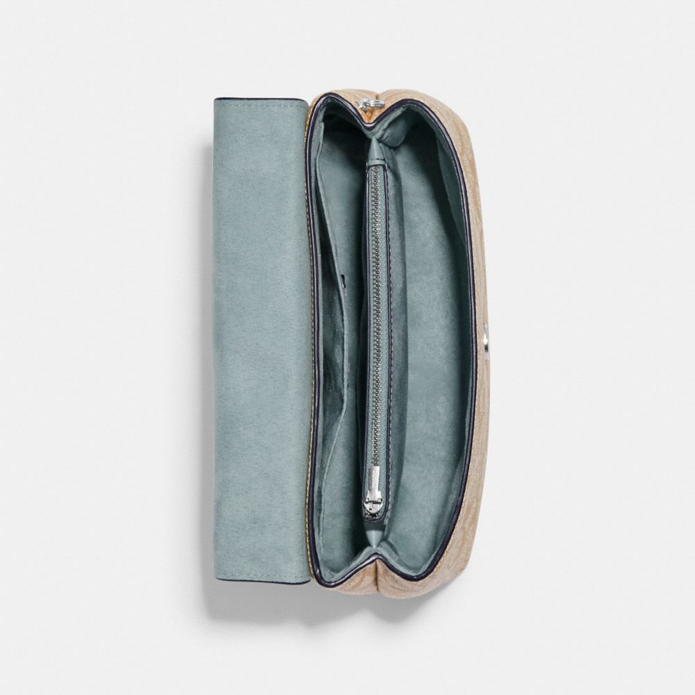 COACH®,Tammie Shoulder Bag In Signature Canvas,,Inside View,Top View