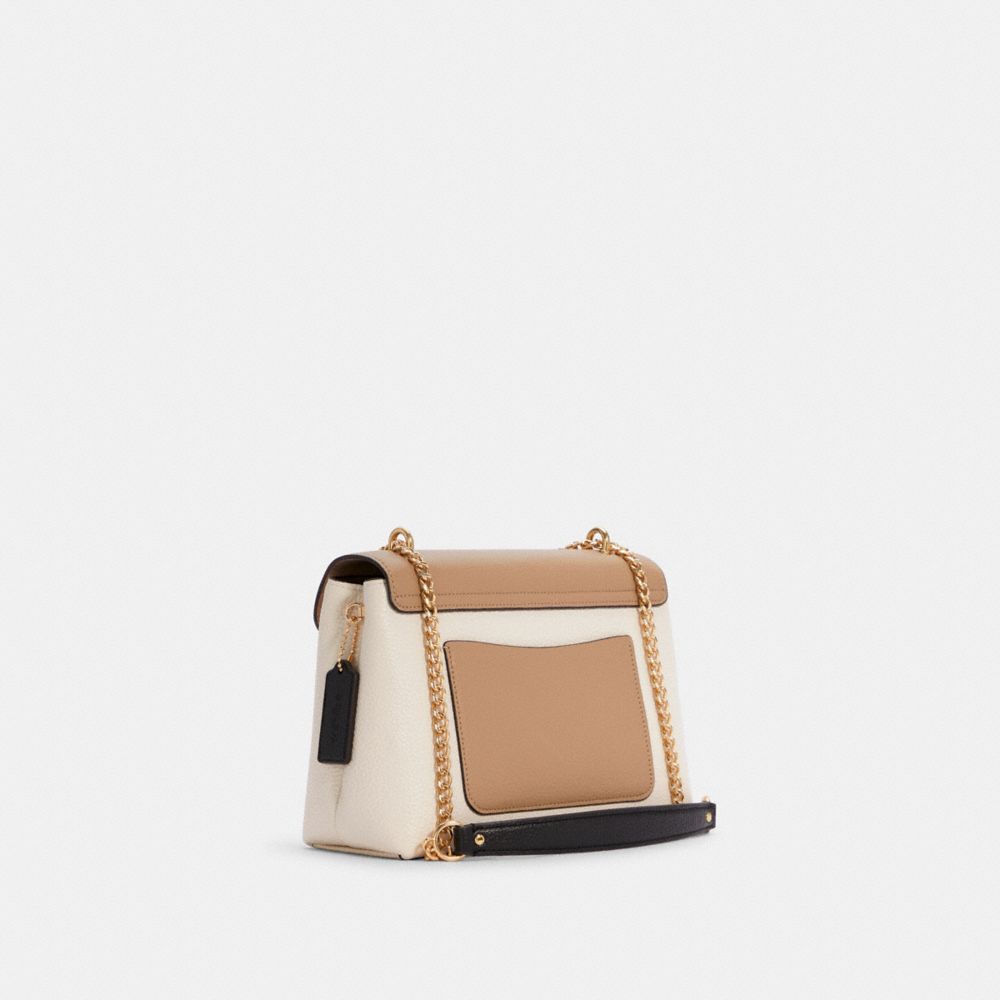 COACH®,Tammie Shoulder Bag In Colorblock,,Angle View
