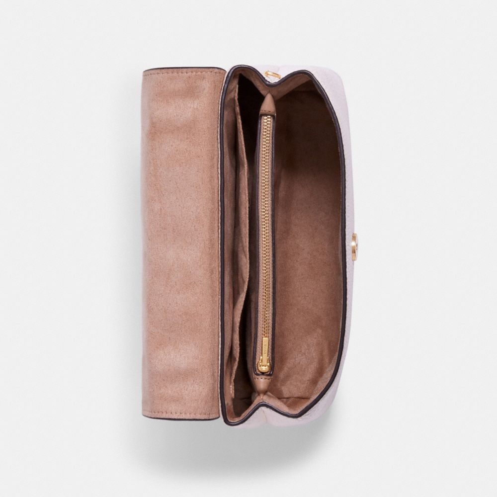 COACH®,Tammie Shoulder Bag In Colorblock,,Inside View,Top View
