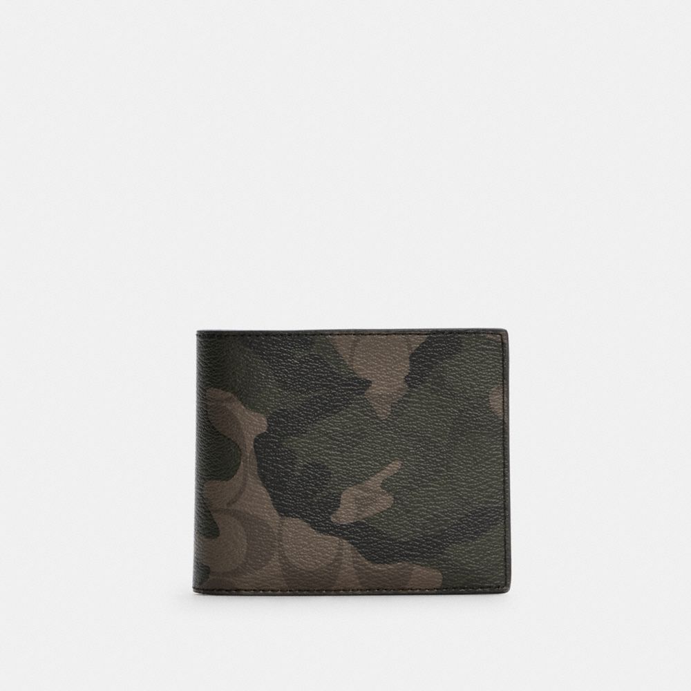 Camouflage coach online wallet