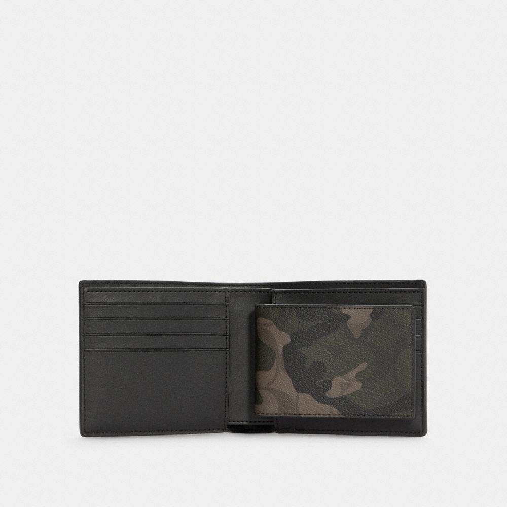 Camouflage coach wallet new arrivals