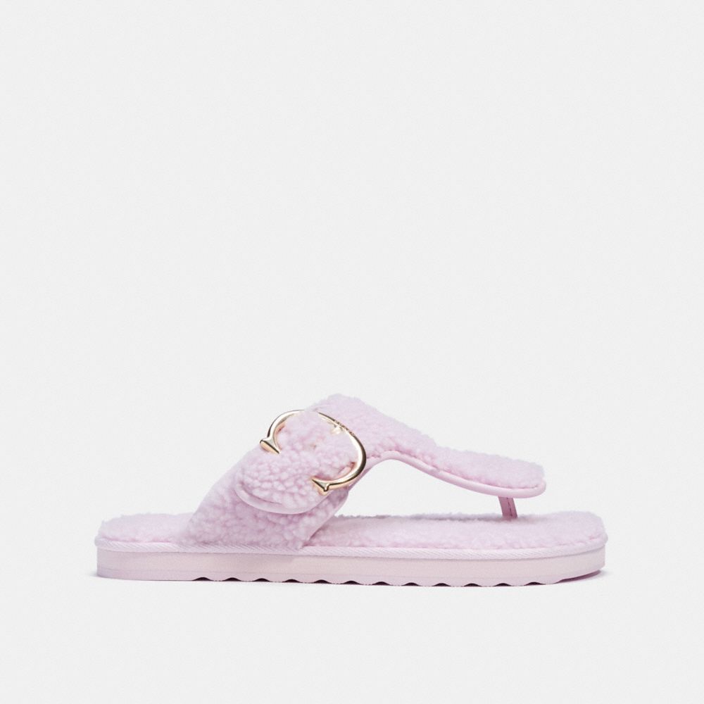 COACH®,Hollie Flip Flop,,Angle View