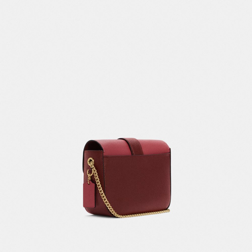 Gemma Crossbody Bag In Colorblock With Butterfly Buckle