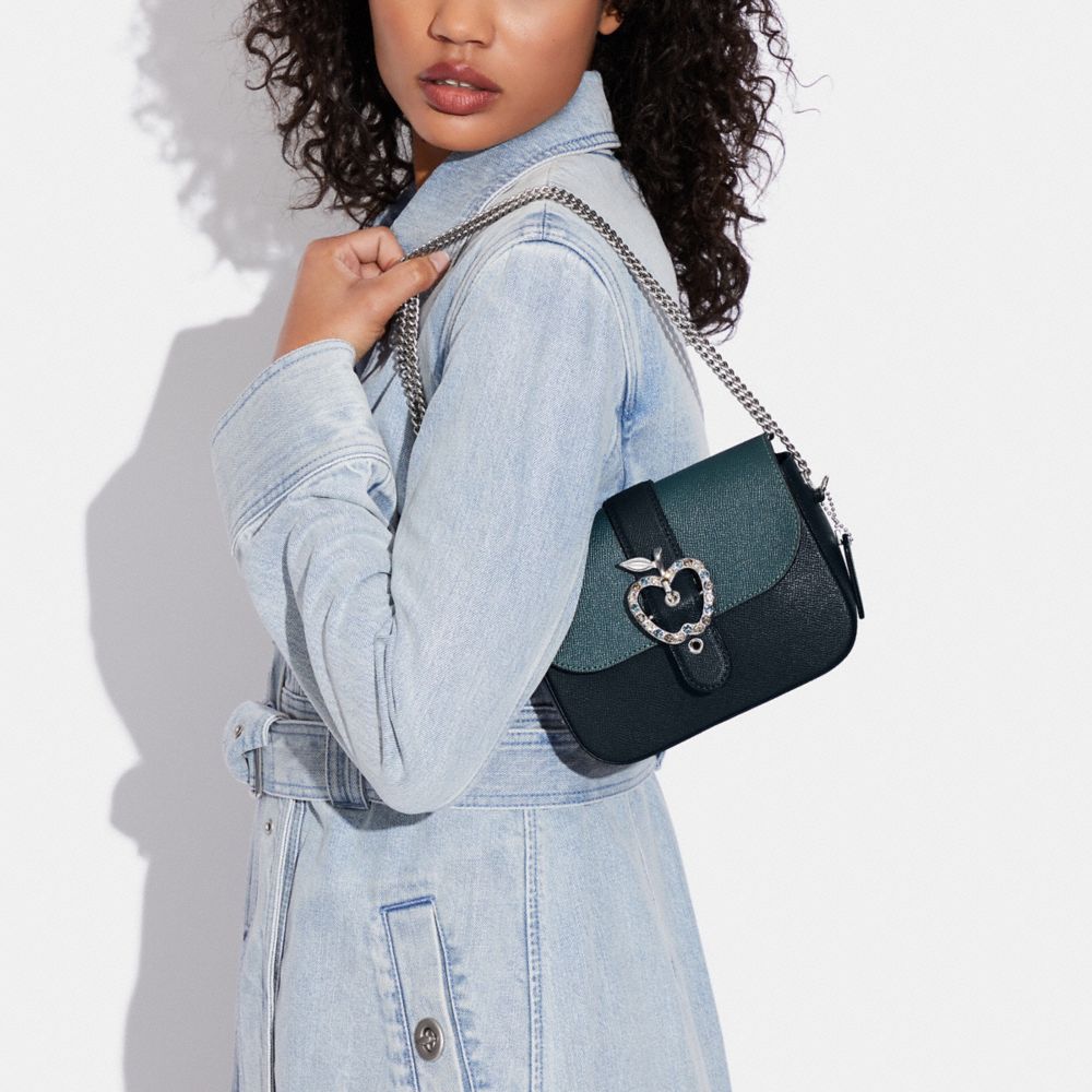Gemma Crossbody Bag In Colorblock With Apple Buckle