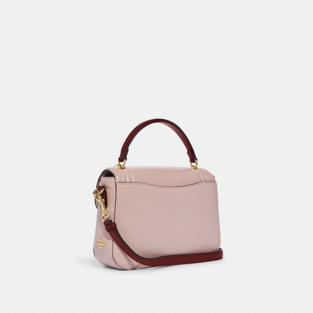 COACH OUTLET®  Marlie Top Handle Satchel In Colorblock With Border Quilting