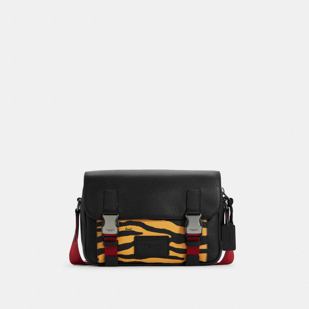 ショルダーバッグ COACH x Tiger Print TRACK Crossbody c6801_qbtiq_a0