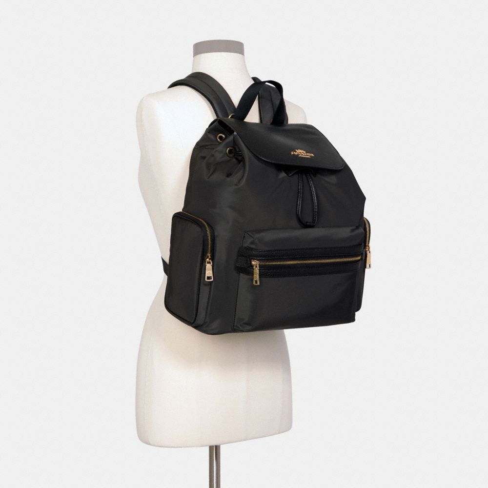 Coach Outlet Baby Backpack - Black