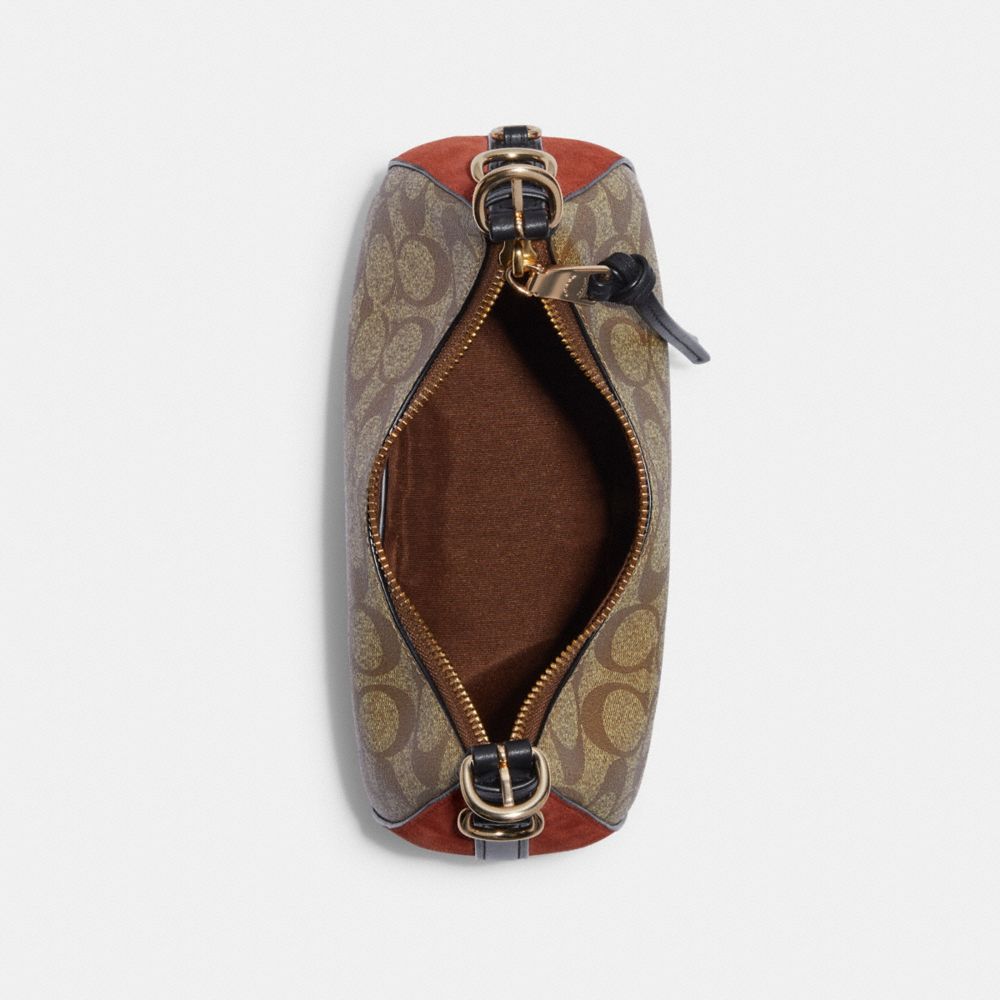 COACH®,Kleo Hobo In Signature Canvas,,Inside View,Top View