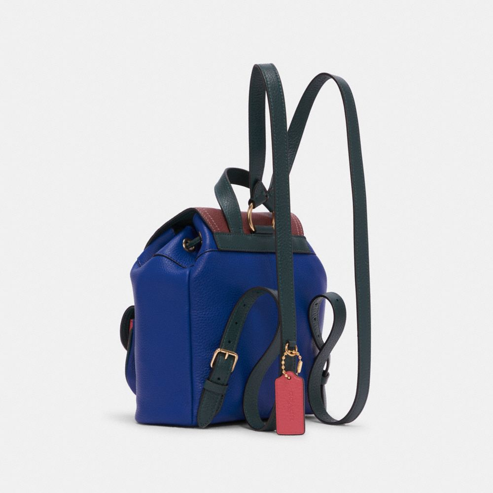 COACH 6146 PENNIE BACKPACK IN COLORBLOCK CHALK MULTI