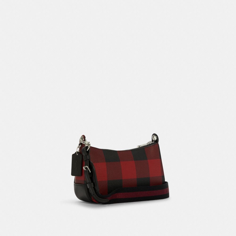 Coach buffalo plaid discount purse