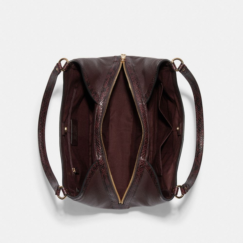 COACH®,Kristy Shoulder Bag,,Inside View,Top View