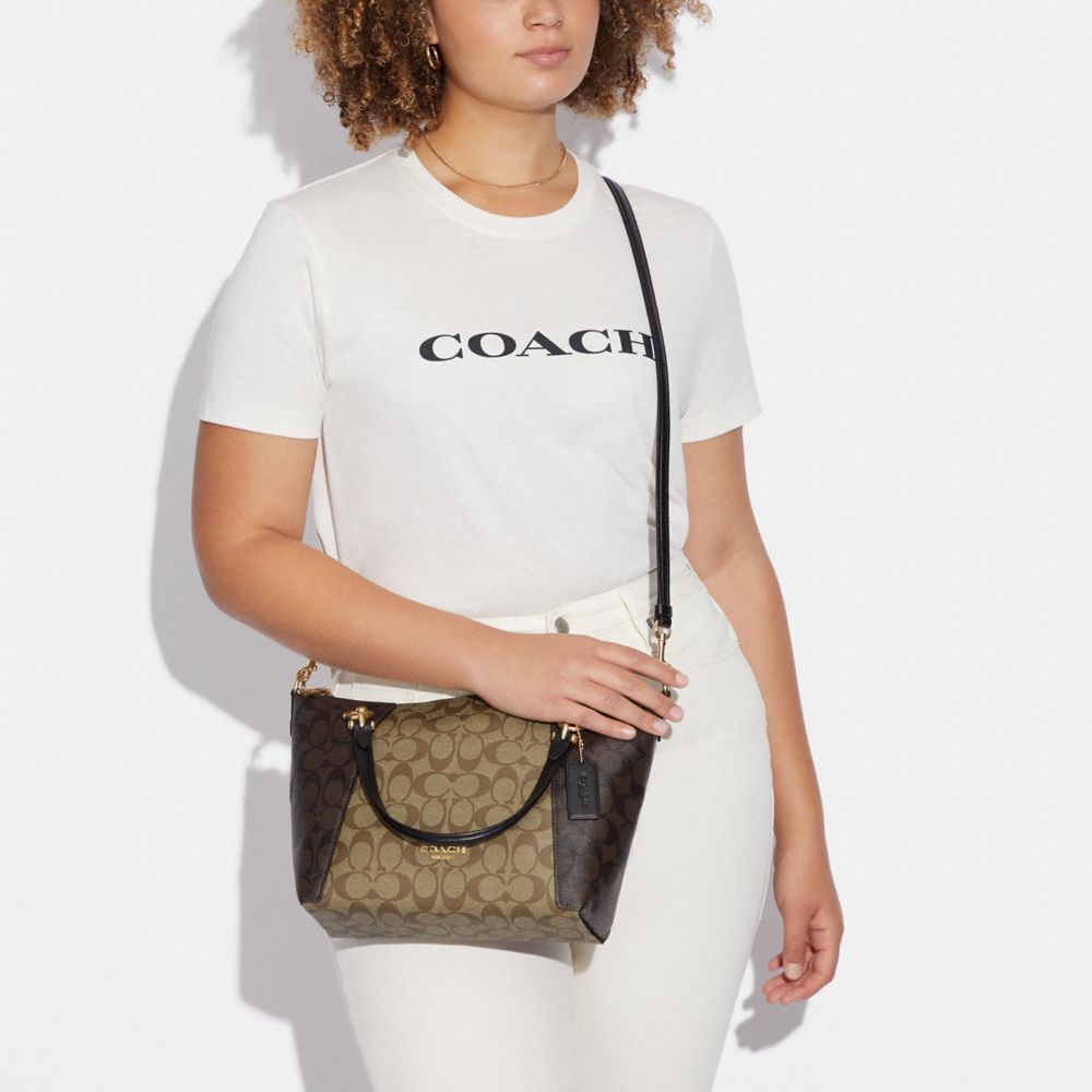 COACH OUTLET®  Kacey Satchel In Colorblock