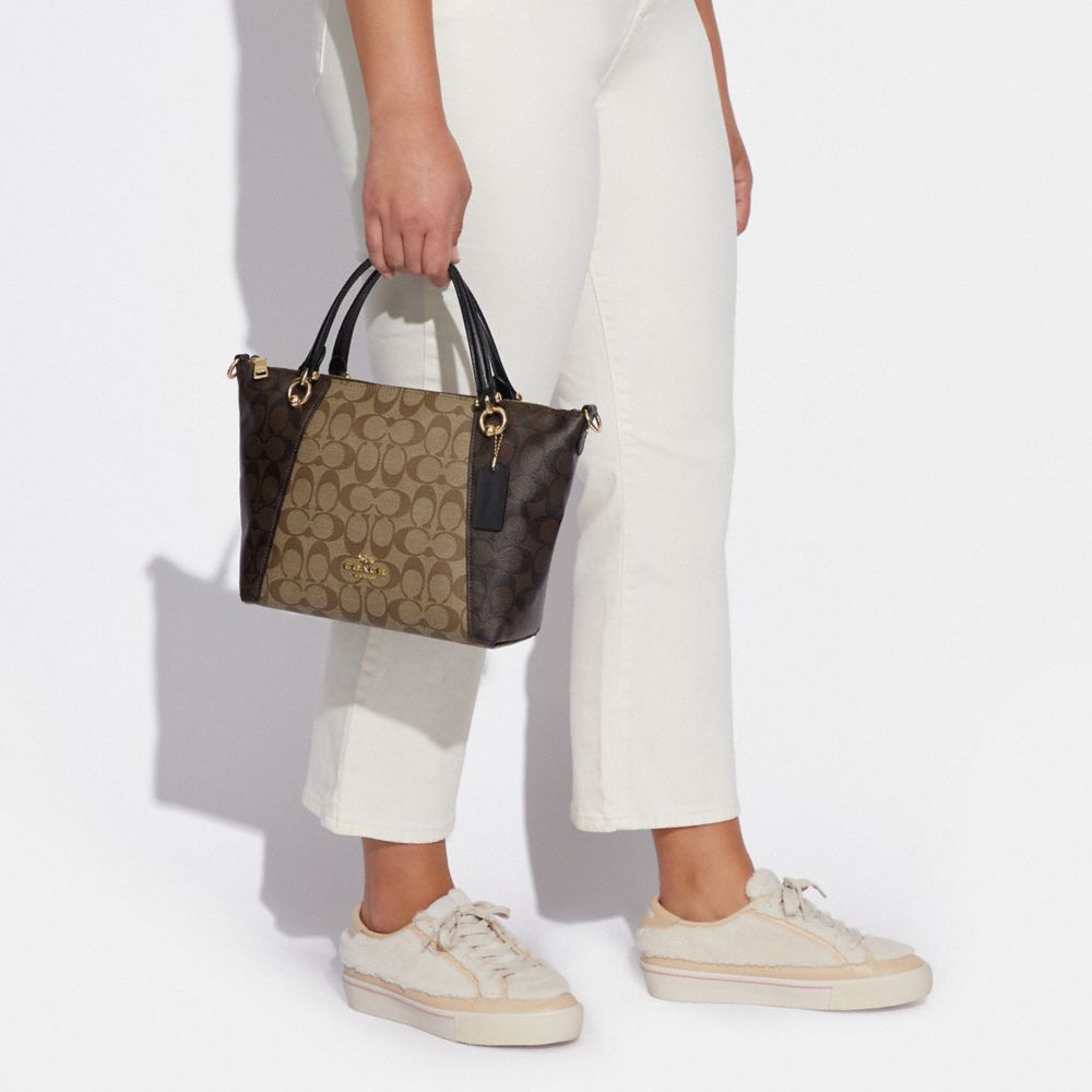 COACH OUTLET®  Kacey Satchel In Colorblock