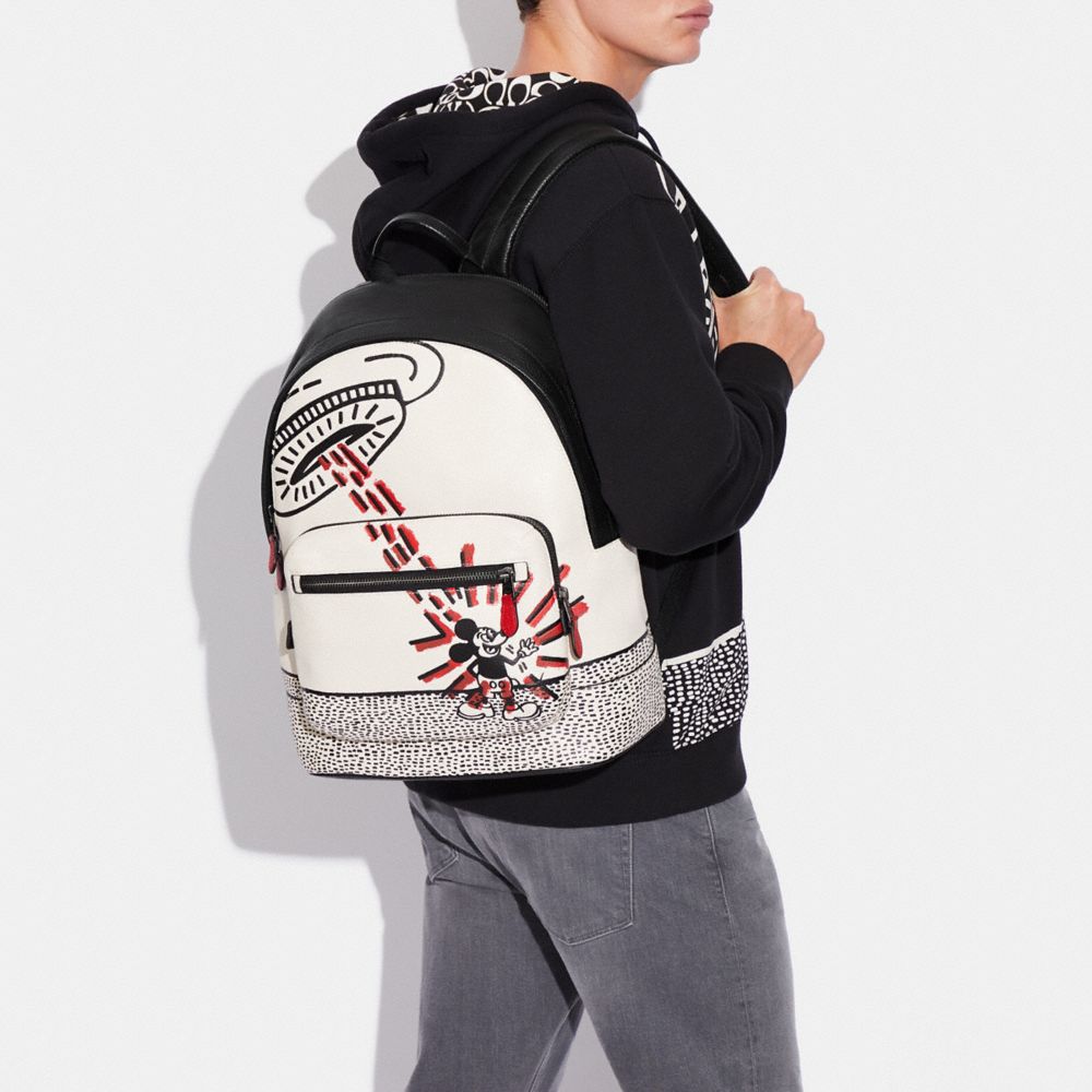 Coach x keith sale haring backpack