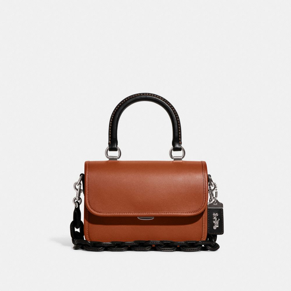 The Coach Mini Borough Bag in Pebbled Leather, styled by Lisa
