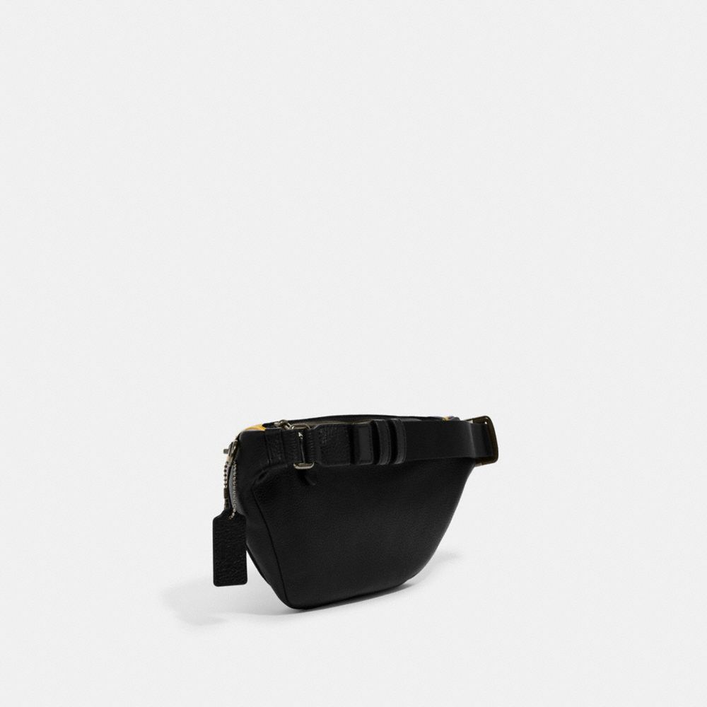 COACH®,Disney Mickey Mouse X Keith Haring Warren Belt Bag,,Angle View