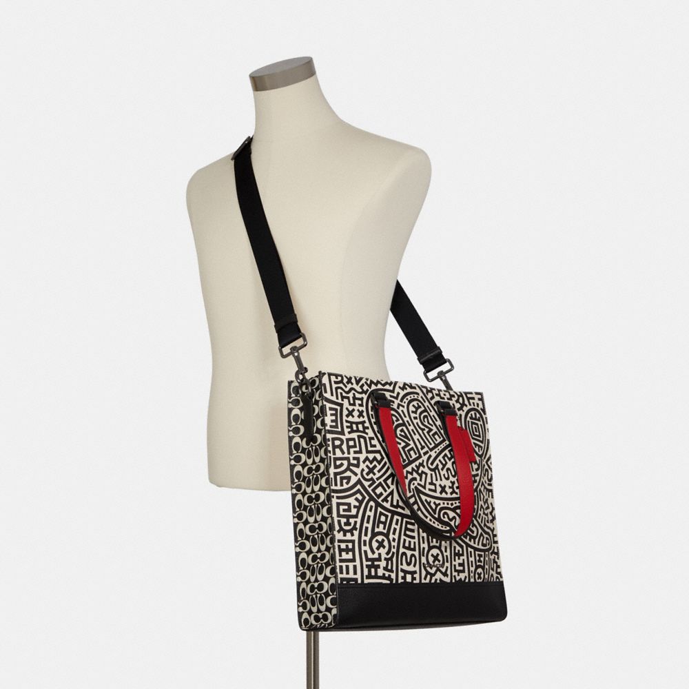 Disney Mickey Mouse X Keith Haring Graham Structured Tote Bag