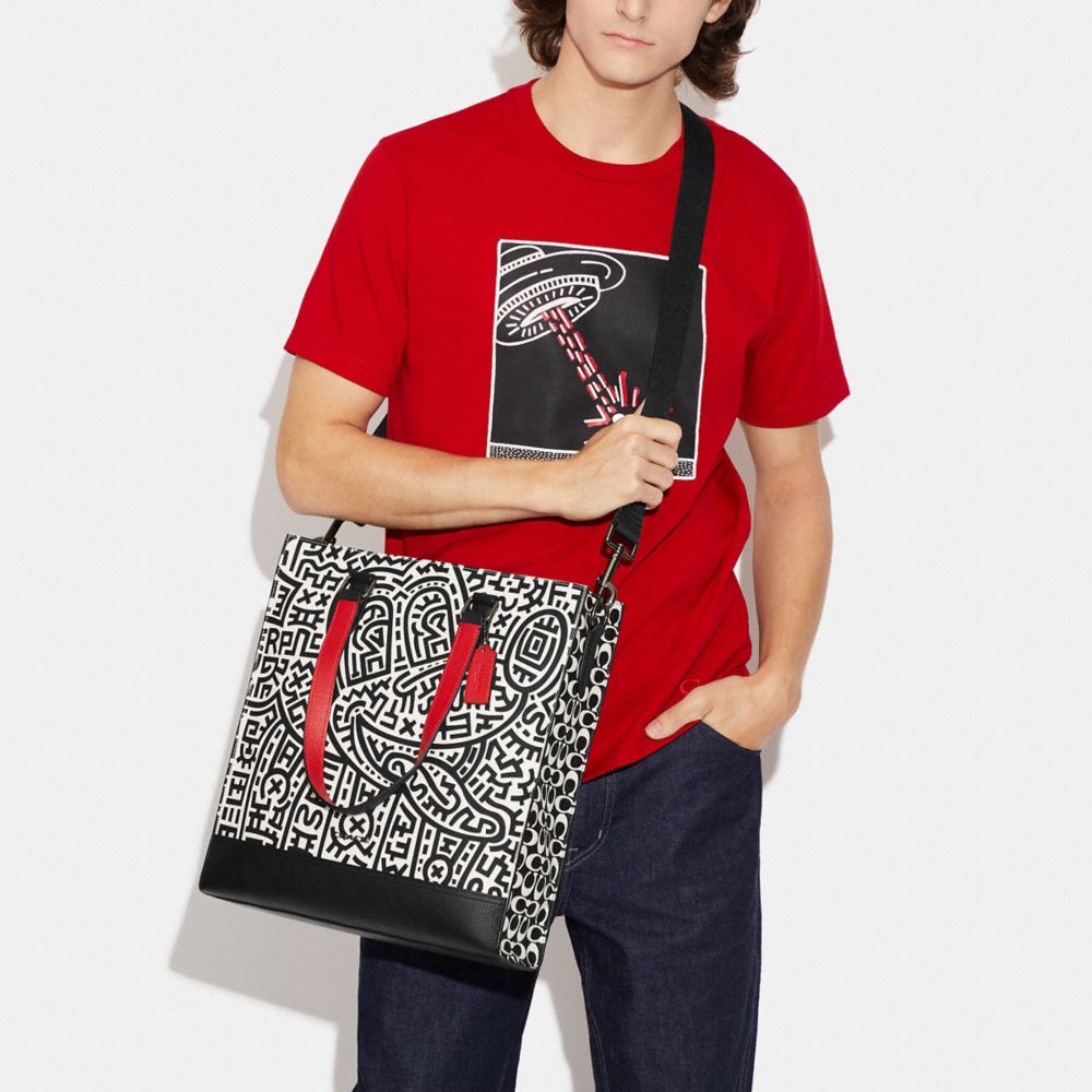 Disney Mickey Mouse X Keith Haring Graham Structured Tote Bag