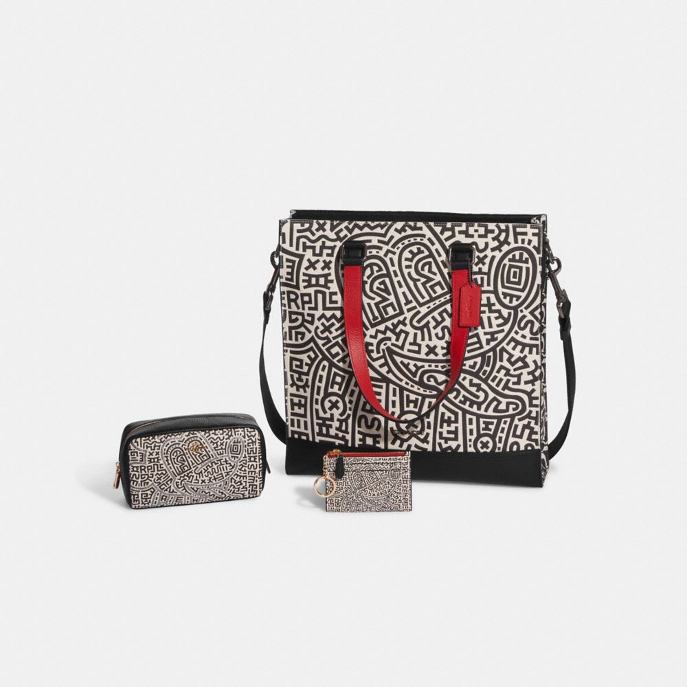 COACH® | Disney Mickey Mouse X Keith Haring Graham Structured Tote