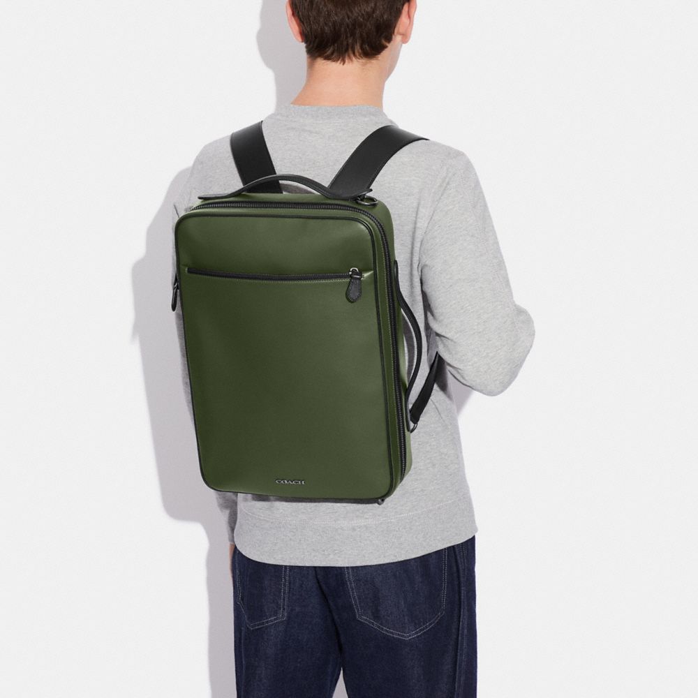 COACH®,Graham Convertible Backpack In Colorblock Leather,,Detail View