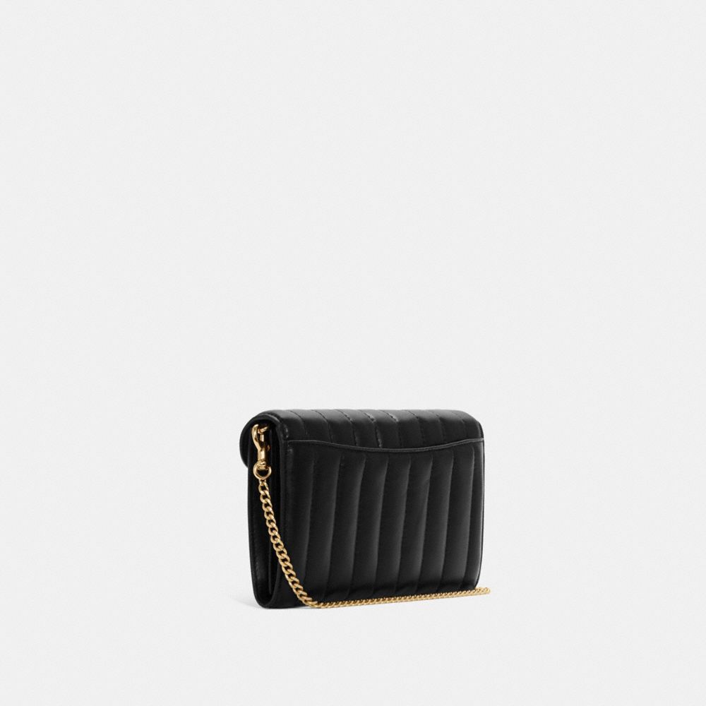 Tammie Clutch Crossbody With Puffy Linear Quilting