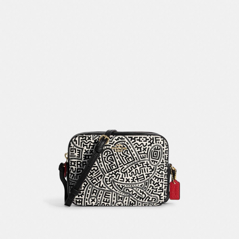 Coach camera bag hot sale keith haring